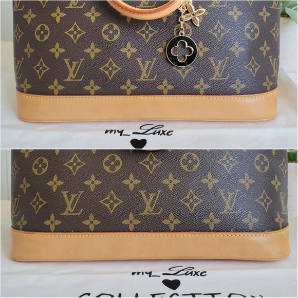 🍁BEAUTIFUL Louis Vuitton Alma PM Satchel Monogram - Picture 15 of 16